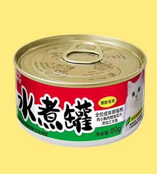 水煮罐 雞小胸肉鰹魚(yú)配方添加三文魚(yú) 預(yù)防毛球